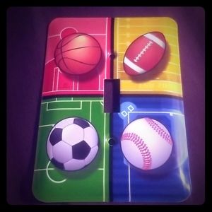 🏀🏈⚽️⚾️Sports Light Switch Face Plate